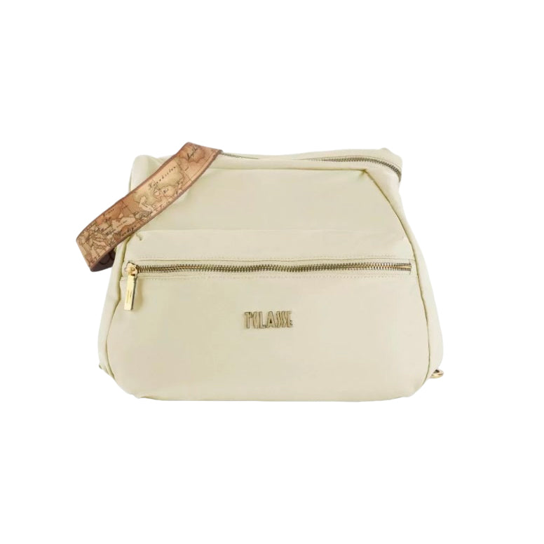 Borsa Zaino Donna Nylon Eco Vibe Tripla Portabilità Alviero Martini Alviero Martini 1A Classe Borse Beige - vista 7